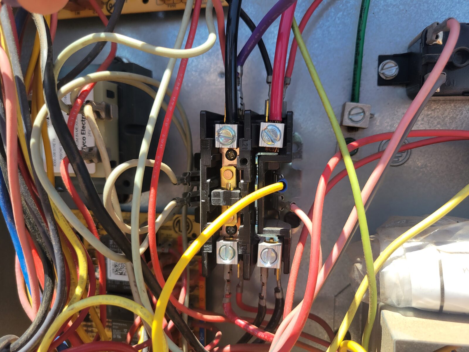 Meter and electrical components checked during Phoenix AC diagnostics