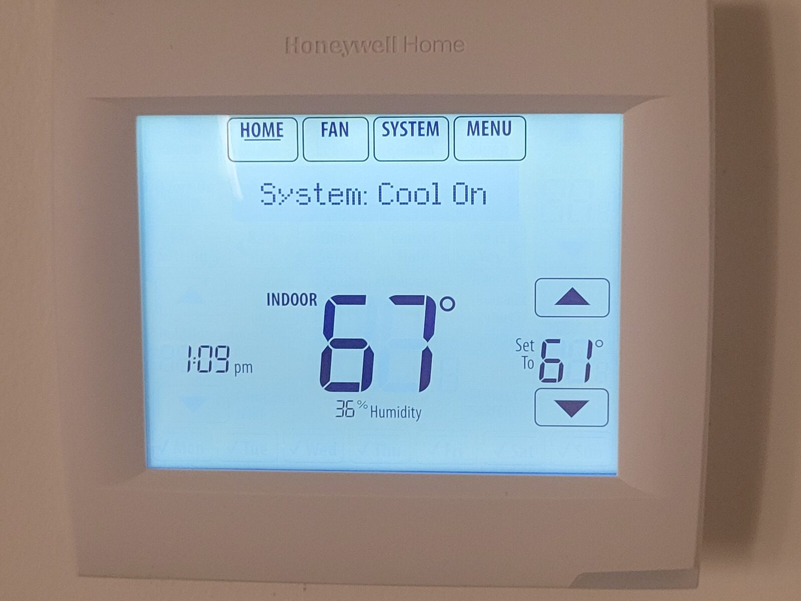 Thermostat checked during AC not cooling diagnostics