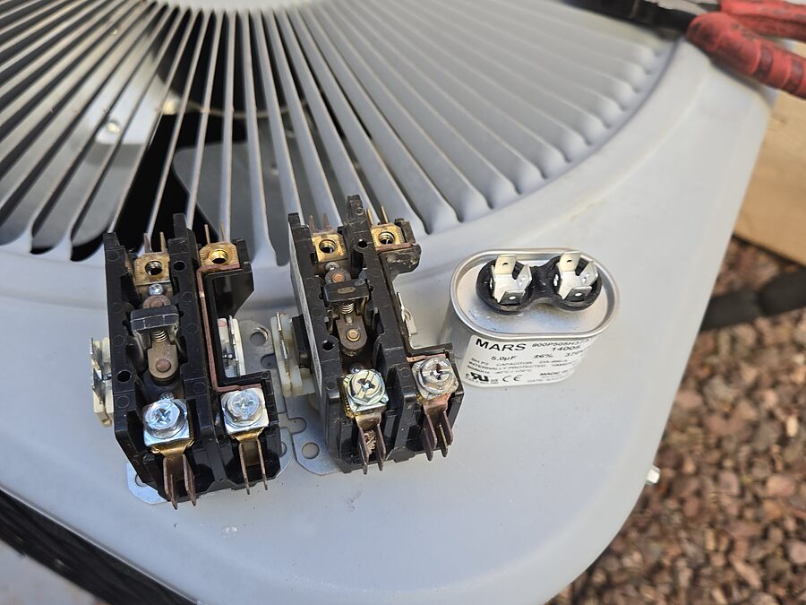 AC startup components and control board checked during short cycling diagnostics