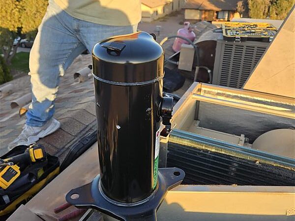 Compressor compartment checked before major breaker trip repair decisions