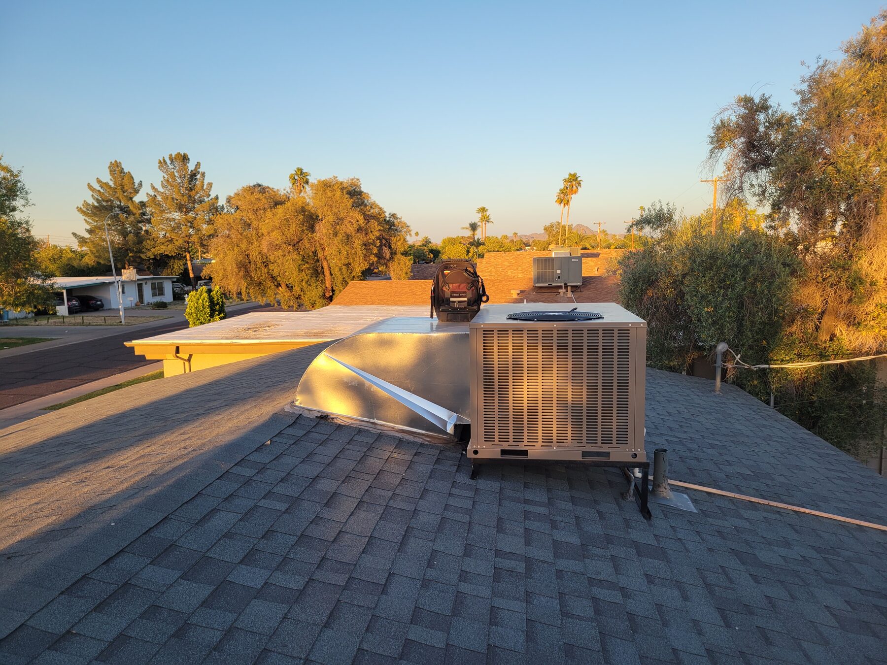 Rooftop HVAC unit for Maricopa commercial service